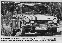 Genito Ortz, Simca 1200 Special